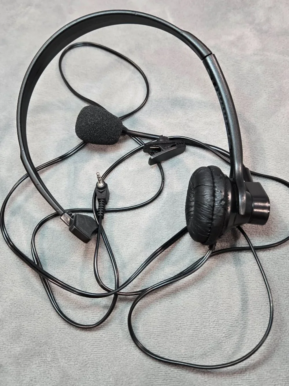 Panasonic KX TCA60 Headset 2.5mm Hands Free Tested Works